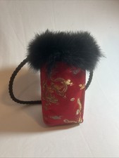 OSTRICH FEATHER BOX BAG! Hand
