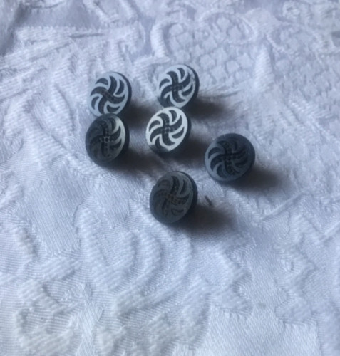 Victorian buttons with shank