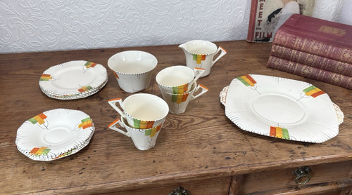 Alfred meakin art deco tea - deco,