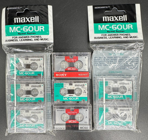 Maxell 60ur sony mc60 - maxell,