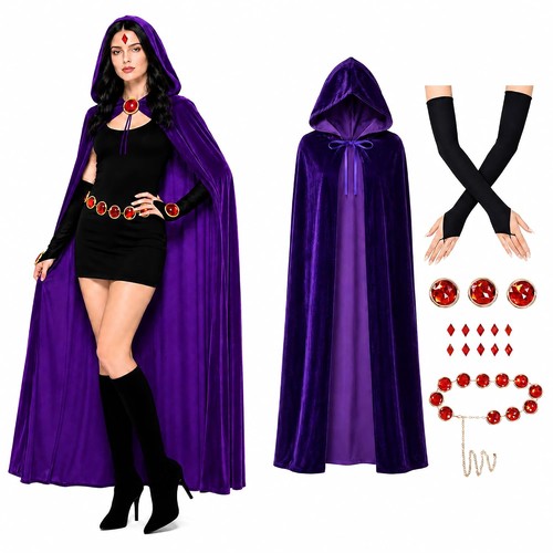 4pcs raven costume accessories - 4pcs,