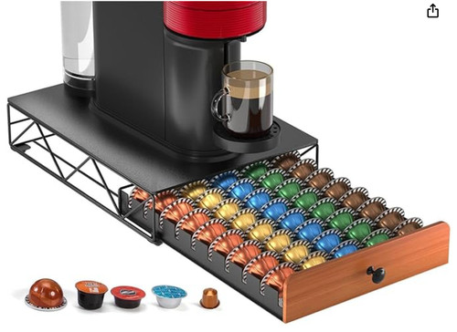 Metal coffee pod holder - metal,