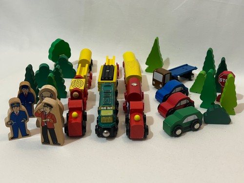 Trains trees trucks - trees,
