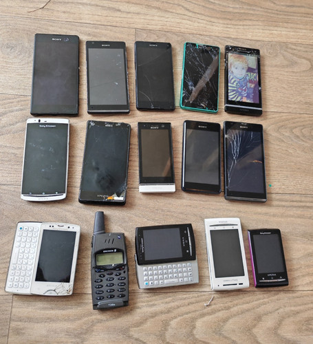 Sony ericsson mixed job lot - sony,