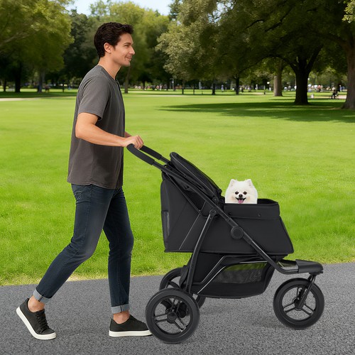 Wheel pet stroller with - 3-wheel,