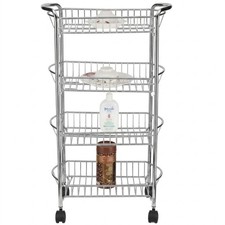 4 Tiers Chrome Vegtable &Fruit