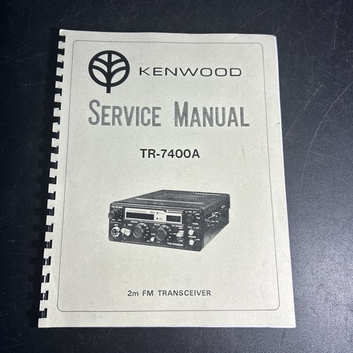 Kenwood 7400a service - kenwood,