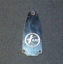 Guitar Headstock Truss Rod Cover - Kay