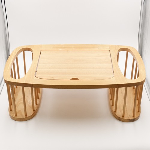 Wood breakfast bed tray - wood,