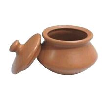 Clay Round/Flat Ceramic Handi