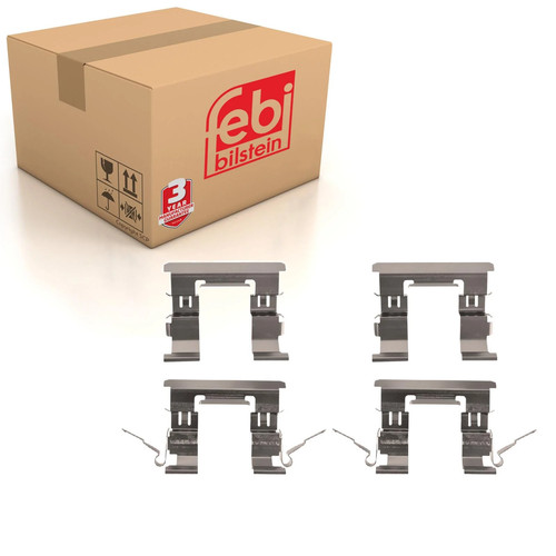 Front brake pad fitting - brake, kit