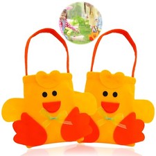 Easter Chick Bucket 25cm Felt