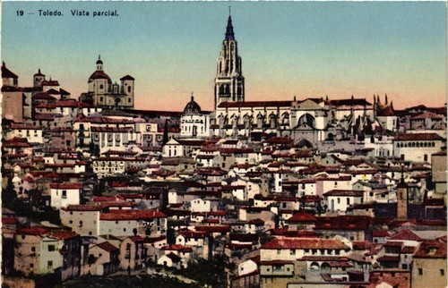 Cpa toledo vista parcial - parcial, spain
