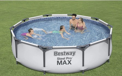 Bestway steel pro max - steel, round