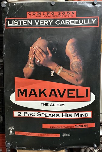 Vintage 2pac 1996 promotional - 2pac,