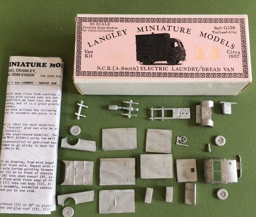 Langley miniature models - oo,