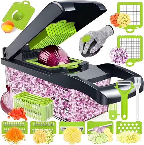 Vegetable chopper salad - chopper, fruit