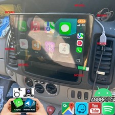 64G Car Radio For Vauxhall Vivaro A 2010-2014 Carplay Android14 GPS FM Head Unit