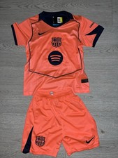 Boys Barcelona Away Kit 6-7