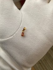 9ct Yellow Gold Padparadscha