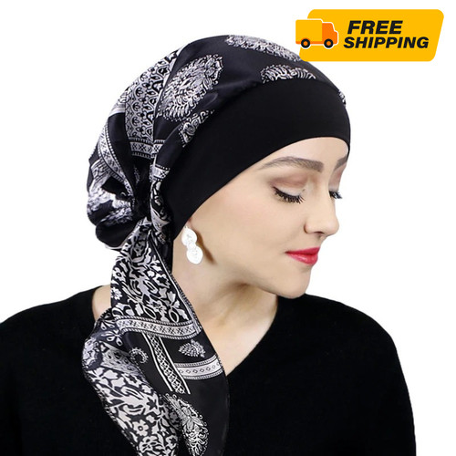 Pre tied headscarf for women - pre-tied,