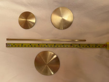 Brass Pendulum Rod & Bobs 