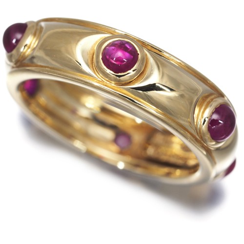 Auth tiffany ring ruby - ring,