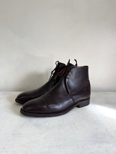 Sanders leather boots lace - sanders,
