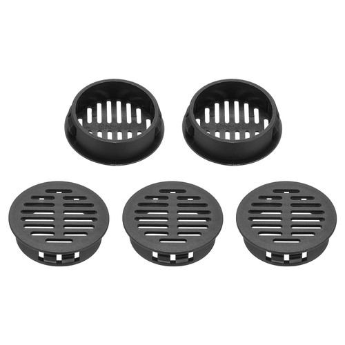 5pcs round cabinet vent - cabinet, 1.38"