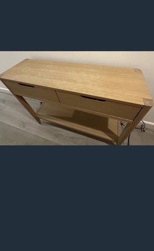 Handmade solid oak console - solid,