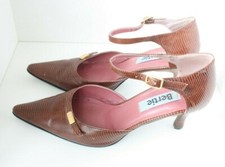 Bertie Snake Effect Leather