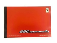 FERRARI 550 MARANELLO  OWNERS MANUAL  MARANELLO CLASSIC PARTS REPRINT