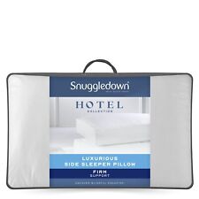 Snuggledown Hotel Luxurious Side Sleeper Firm Support Pillow