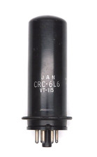 RCA JAN CRC 6L6 VT-115 Metal