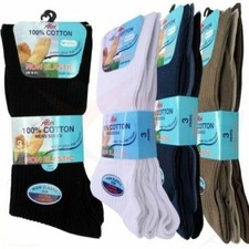 6 PAIRS MENS EXTRA WIDE FOOT