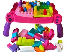 MEGA BLOCKS Build 'n Learn Table & toy building set, building block