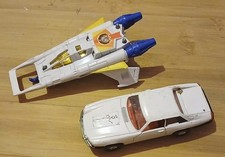 Corgi Buck Rogers Starfighter & Corgi Jaguar XJS ( The Saint) Car