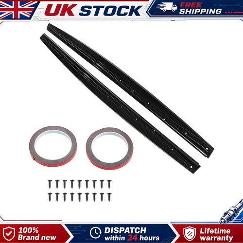 Side skirt extension kit gloss - side,