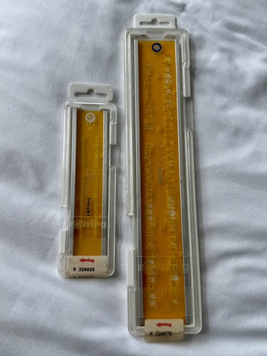 Vintage rotring lettering - vintage,
