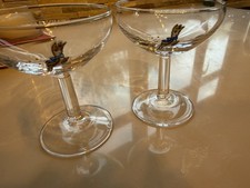 Babycham Glasses Set 2 Pieces vintage