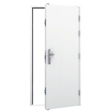Steel security door - with, 19