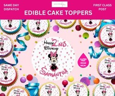 EDIBLE Cupcake Toppers