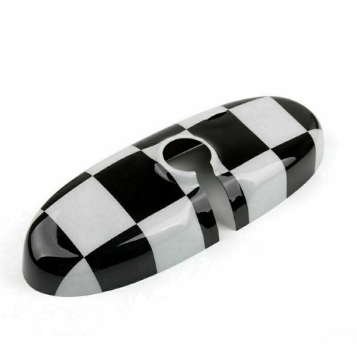 Black checkered pattern rear - black,