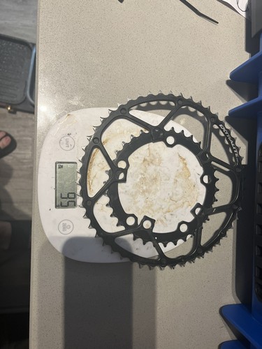Extralite chainring 93g - 50/34,