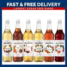 Monin 1L Syrups Multiple