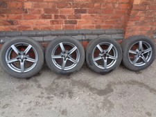 FORD GALAXY 2003 SET OF ALUTEC KBA 47767 16 INCH ALLOY WHEELS & TYRES 215/55R16
