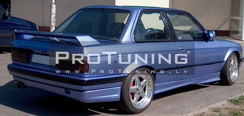Dtm look rear trunk - dtm, spoiler