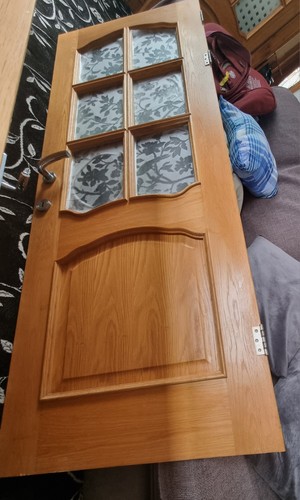 Oak finish wooden internal - finish,