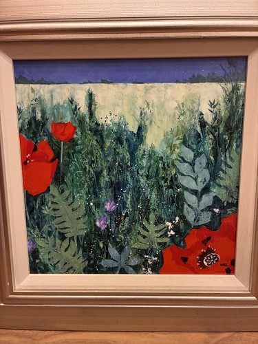 Jean hall painting - jean, poppy