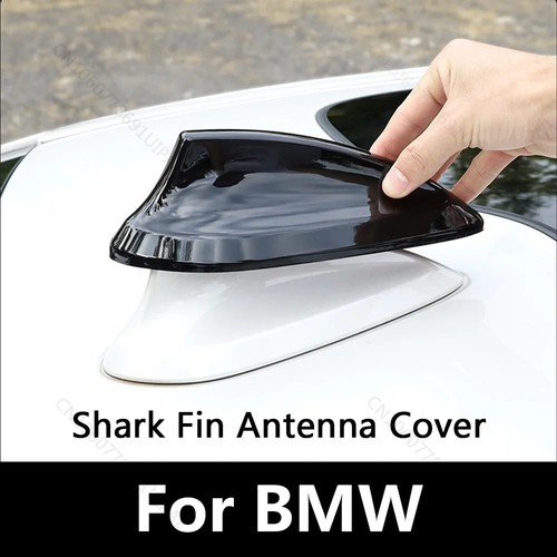 Gloss black shark fin - shark, antenna